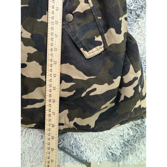 BNCI Boundless North Camouflage Camo Fur Trim Winter Parka Coat Jacket Large - Picture 7 of 8